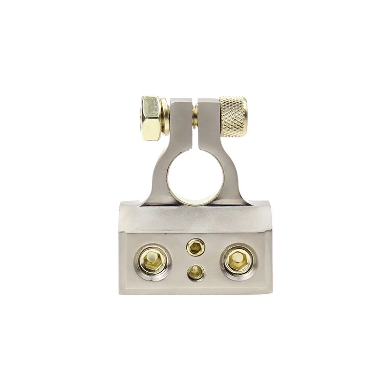 Battery Terminal 0/4/8/10 Gauge AWG Positive & Negative Battery Terminal Clamp