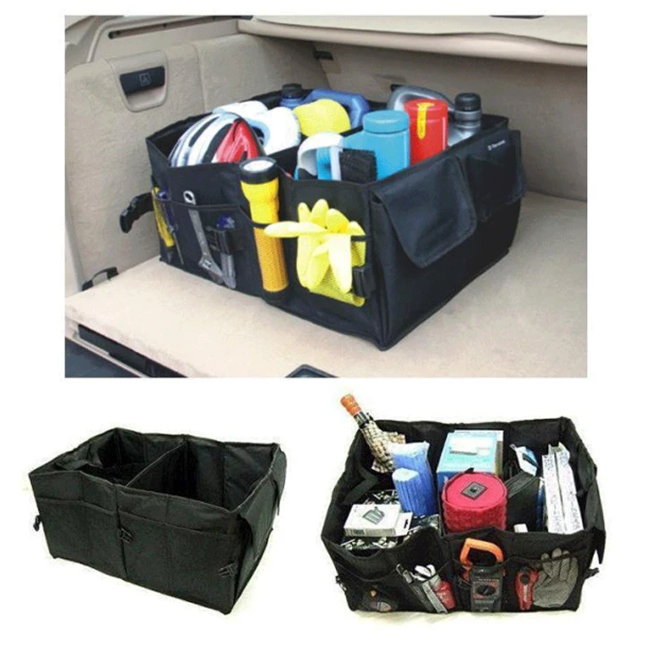 Super September Multifunctional Collapsible Durable Car Cargo Organizer Storage Bag