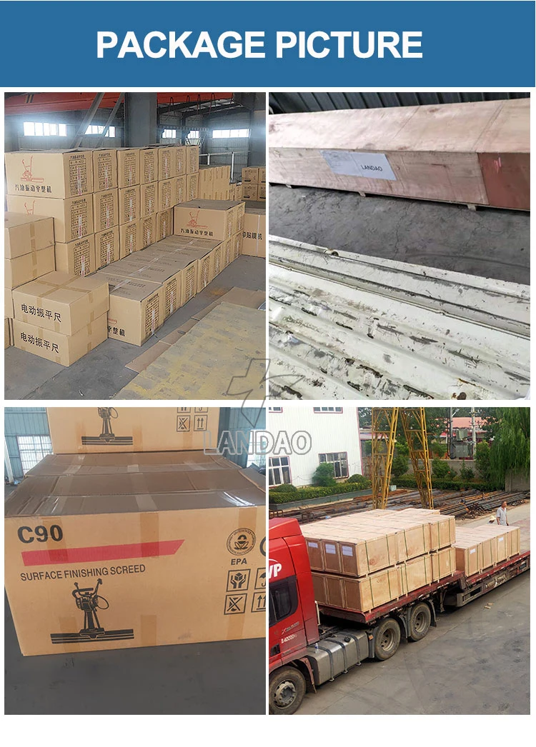 Concrete Vibratory Screed, Vibrations Leveling Ruler, Concrete Finishing Vibrating Screed