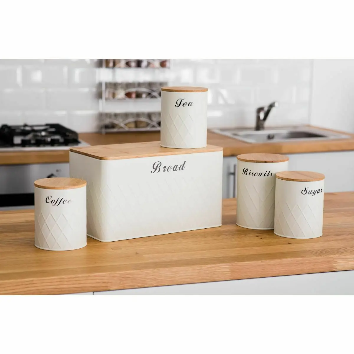 Hot Sale Kitchen Canister  with Lid Airtight Kitchen Canister Set Food Storage Containers