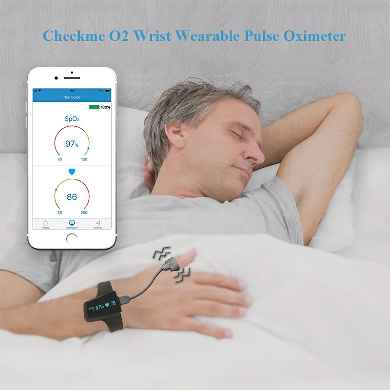 LEPU Comfortable PC APP Report Sleep Wrist Heart Rate Pulse Monitor Checking on