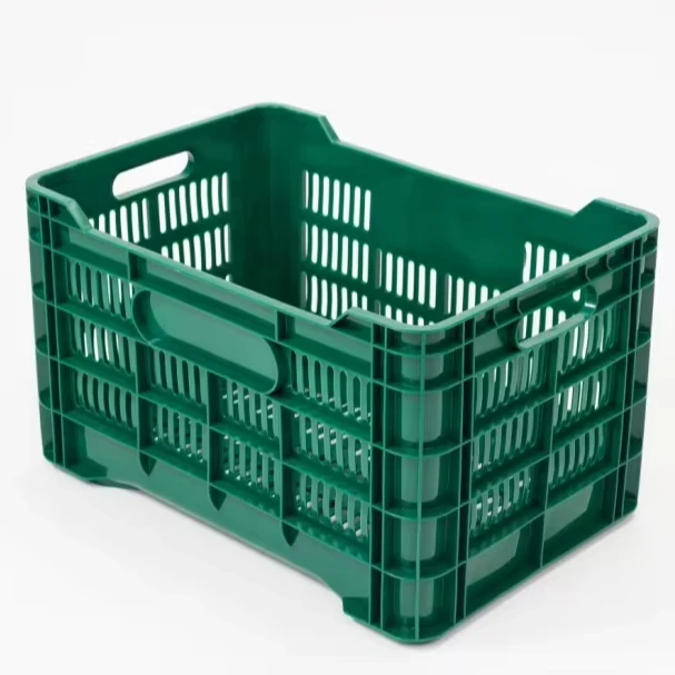 Robust plastic Boxes for vegetable production heavy hard plastic crates for produce fruit plastic crates