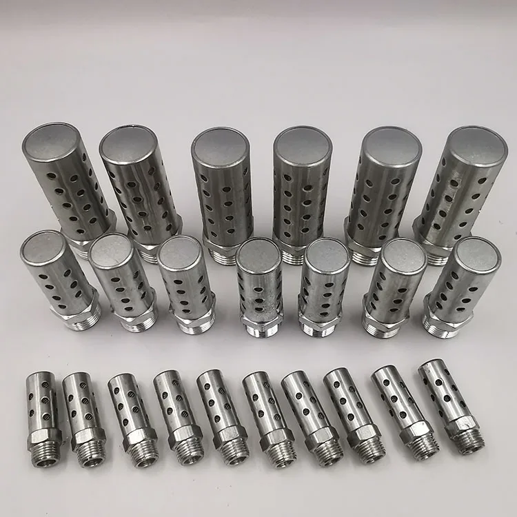 Пневматический воздушный глушитель из нержавеющей стали/Шумоподавитель