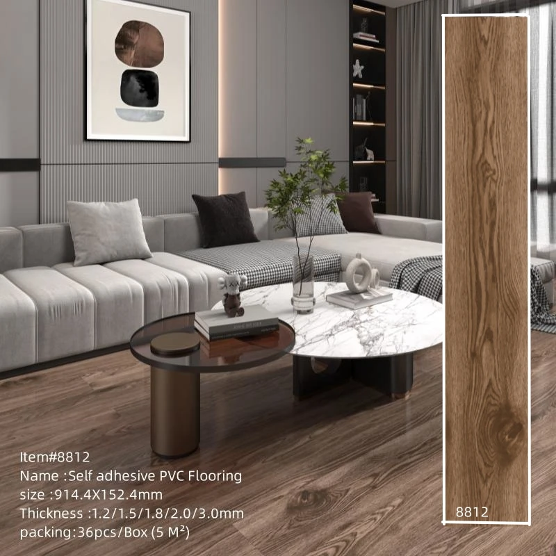 DECOR PANEL pvc wallpaper Peel and Stick self-adhesive PVC Floor Tile porcelain tiles Vinyl pvc Plastic Flooring