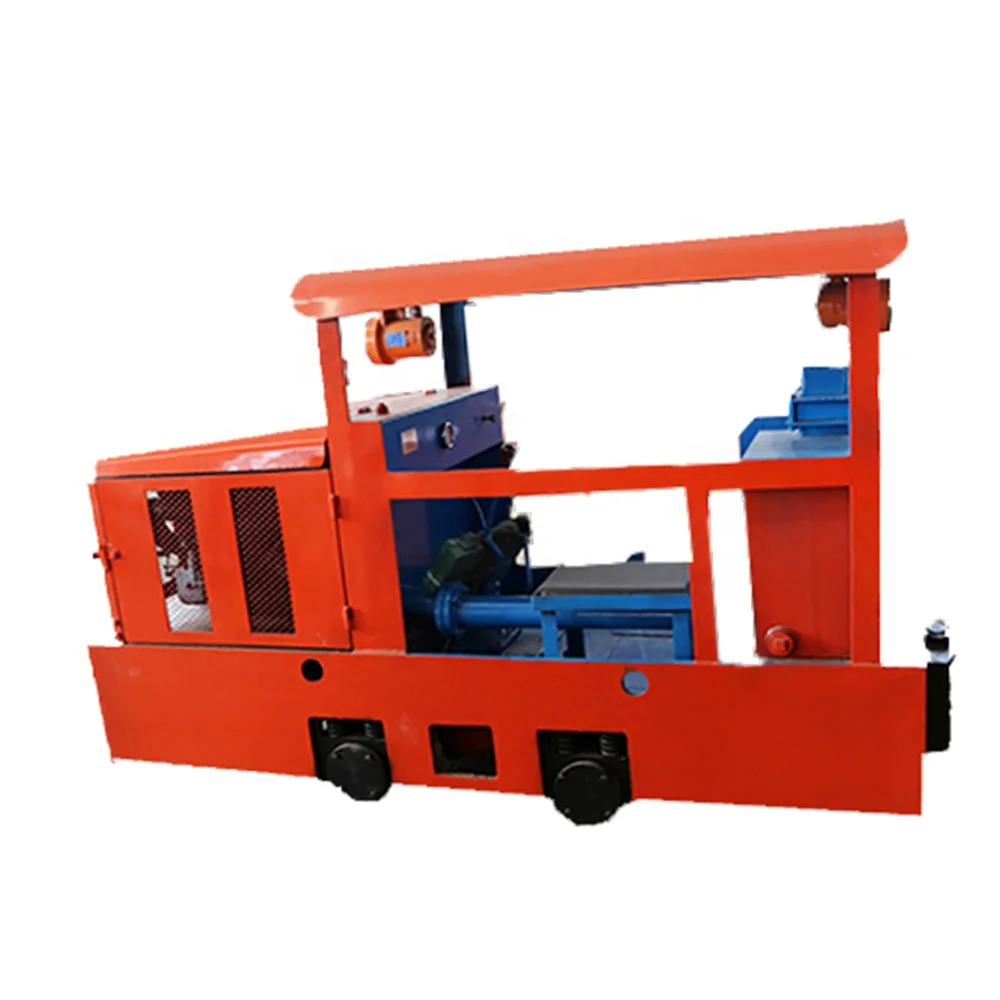 High Quality CCG 5.0/600J (B) Diesel Trackless Train Locomotives Mining Shunting Mine Electric Locomotive