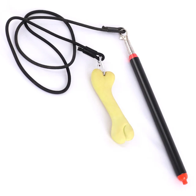 Stainless Steel Telescopic Rod Interactive Toys For Dogs Chase