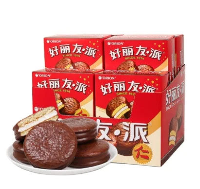 Шоколадный мини-пирог ORION Haoliyou, закуска/сладкий вкус, один/индивидуальная упаковка, закуска для торта