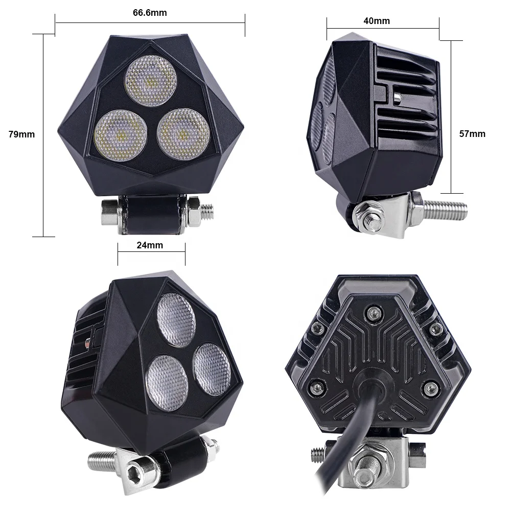 3x5 Inch 2 Inch 12v Cheapest Heavy Truck Mini Driver Driving Work Light Eu 50w Outlet 5000 Led Work Light 4 Inch