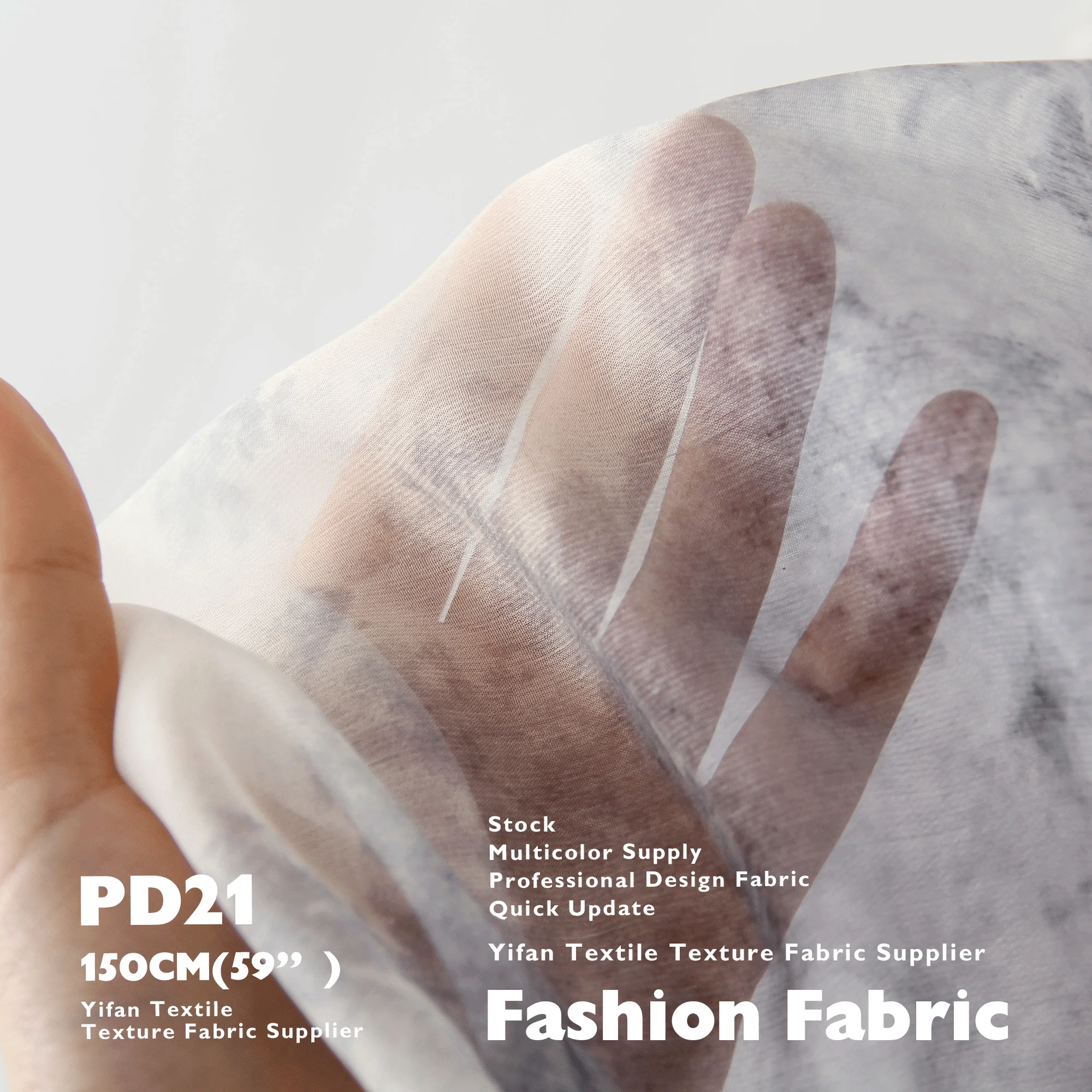 Printed Fabric Tie-dye Oil Painting Feel Imitation Silk Chiffon Fabric Dress Suspender Skirt