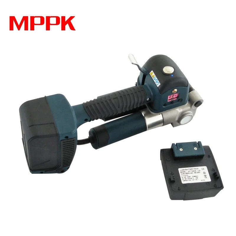 MPPK DD25A  19 - 25MM Large Tension Stone Brick Pallet Portable PET Strapping Banding Machine