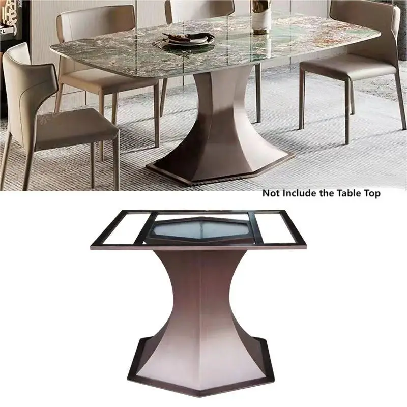 Fashional Furniture leg Home Coffee Dinning Room Office pied de table Dining Gold Stainless Steel Table Legs