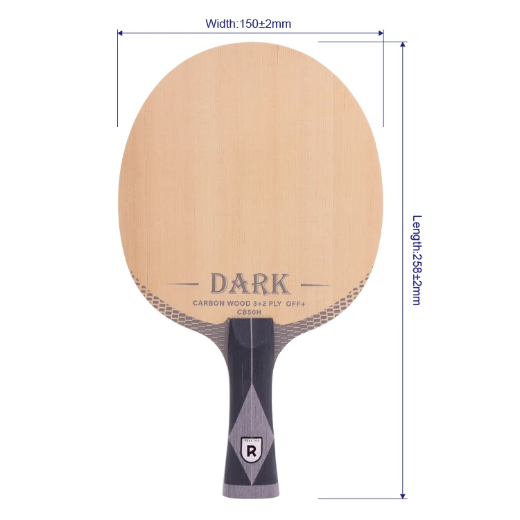 Reactor 5Ply wood carbon offensive fast attack Table Tennis bats blade