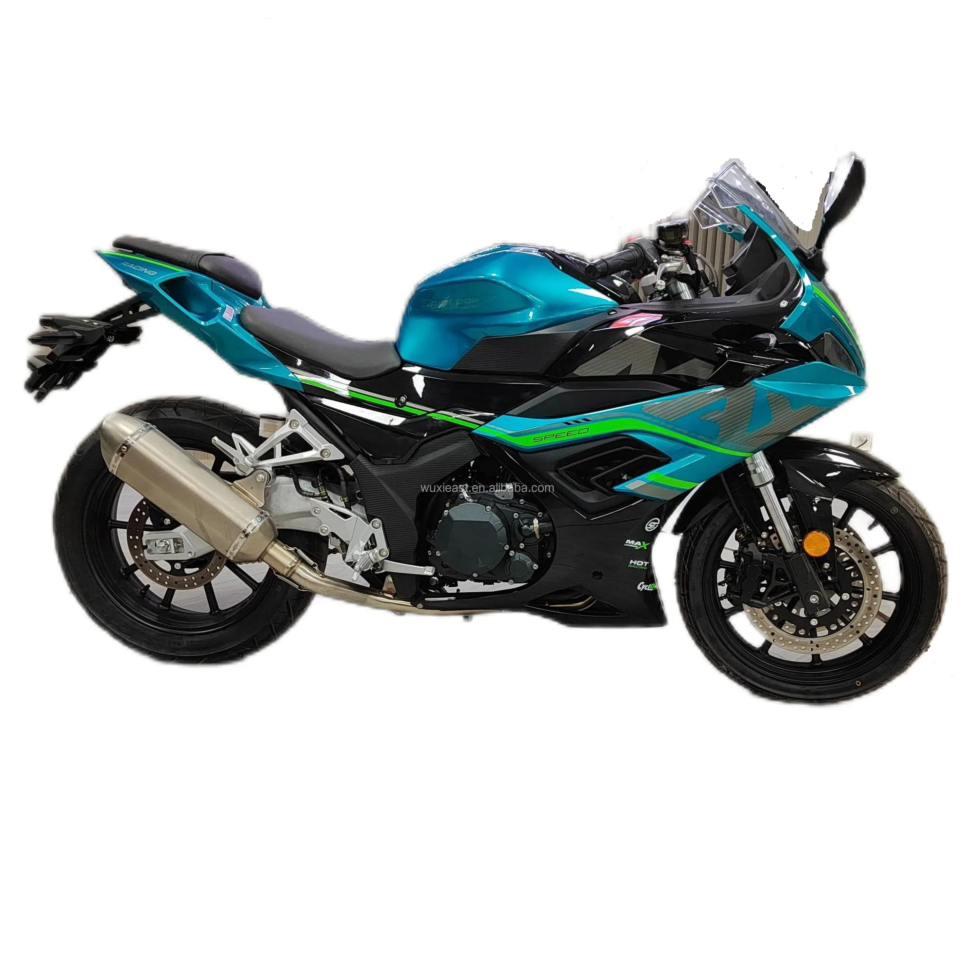 Заводская Оптовая продажа Новый 400CC вода Прохладный 2-цилиндровый гоночный мотоцикл