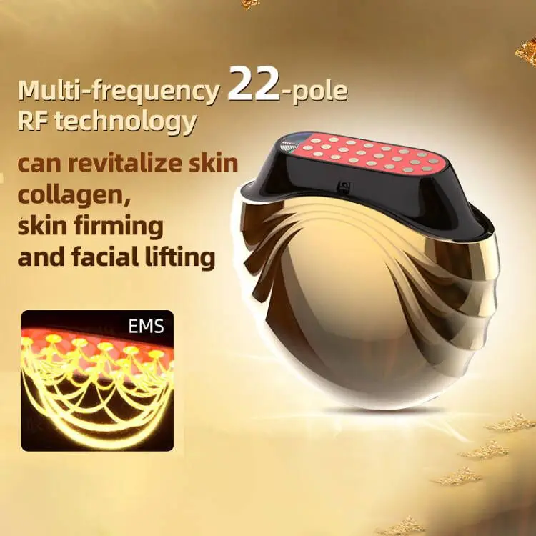 Portable Skin care lifting beauty device mini Anti Aging massager microcurrent facial toning device