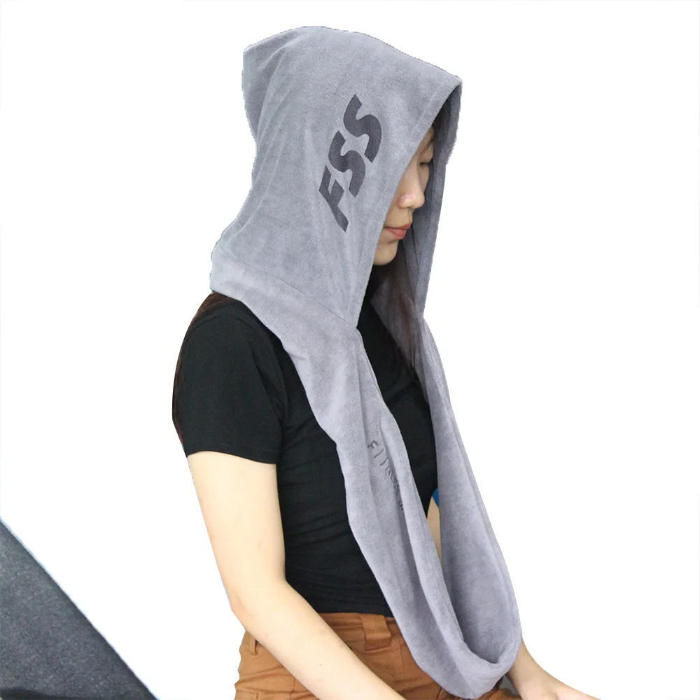 Microfiber Quick Dry Custom Gym Towel with hoodie