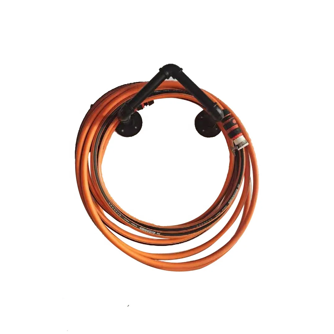 Heavy Duty Garden Water Pipe Rack Bracket Hose Storage Holders Wall Mounted Metal Hose Hook