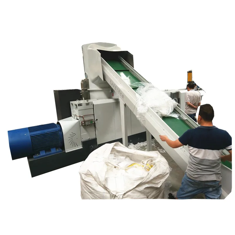 Система гранулирования водяных колец в пластиковых