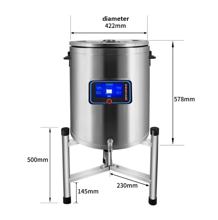 3500W high power rice and soup separation commercial intelligent rice steamer