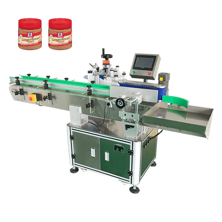 Automatic Adhesive Sticker Round Bottle Labeling Machine