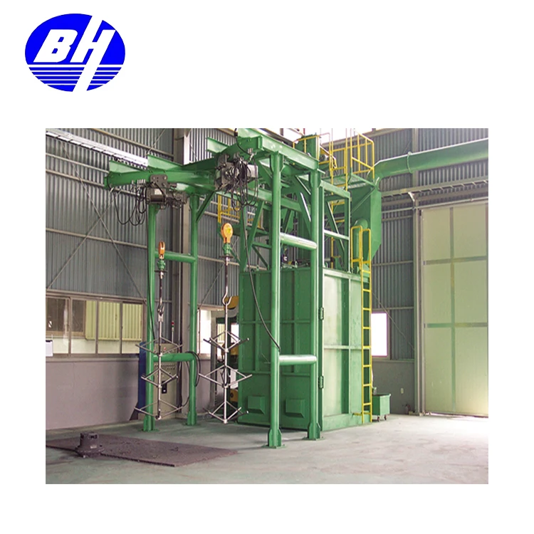 High quality performance Automatic Steel Proflle Shot Blasting Machine/Sand Blasting Equipment for powder coating