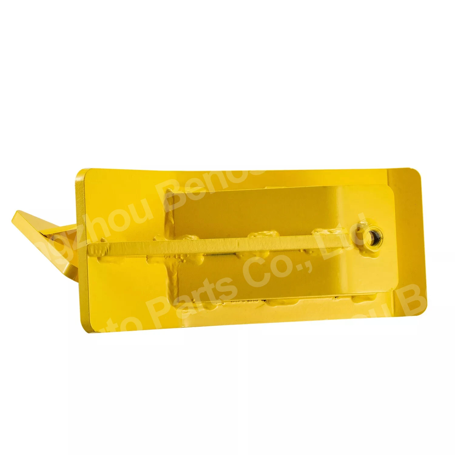 2x Yellow Tractor Bucket Ski Edge Tamer Skid Protector Snow Leaf Removal New