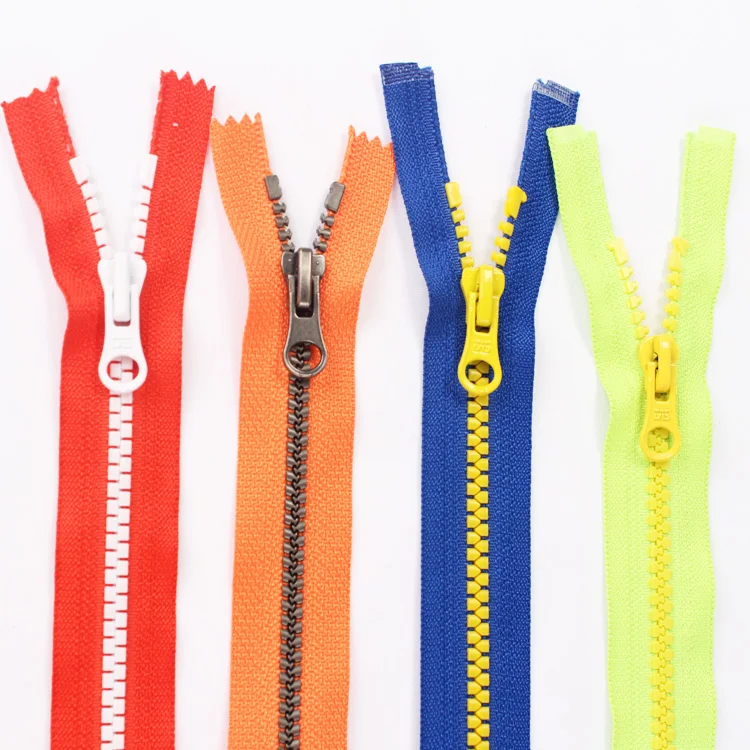 
close-end reversible 5# resin derlin plastic zipper corn teeth resin zipper for garment 