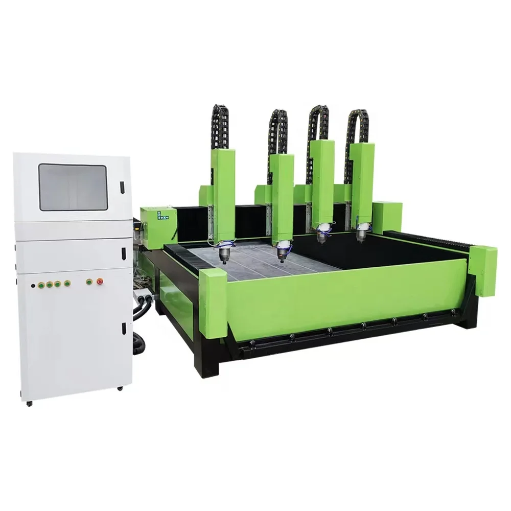 3D Stone CNC Router CNC Carving Machine Marble Granite Engraving Machine with Big 5.5kw Spindle