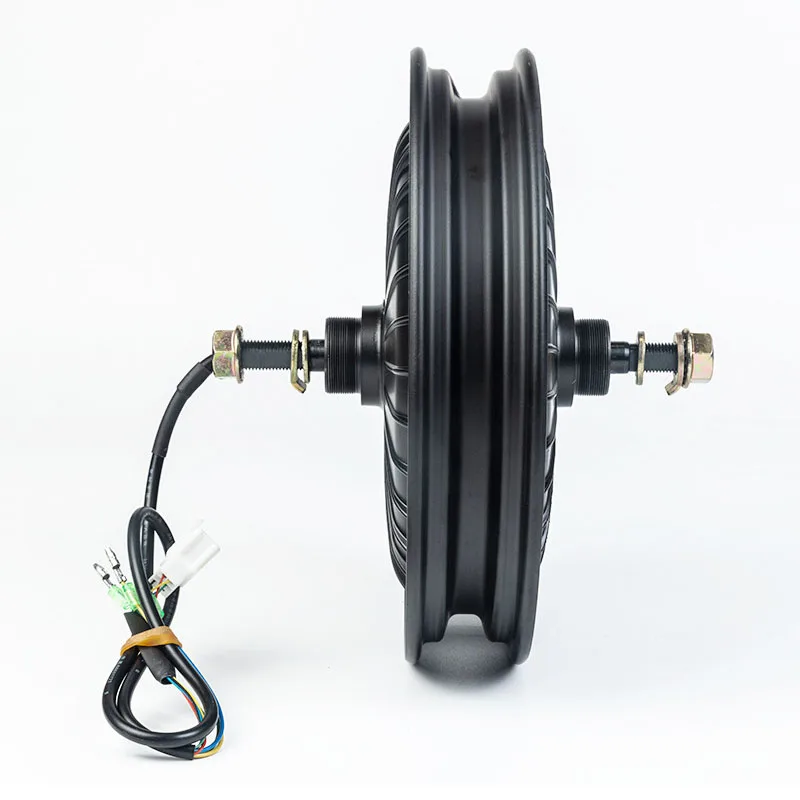 10 Inch 350W/500W Fast Speed Brushless Wheel Hub Motor For Electric Motorcycle Bike