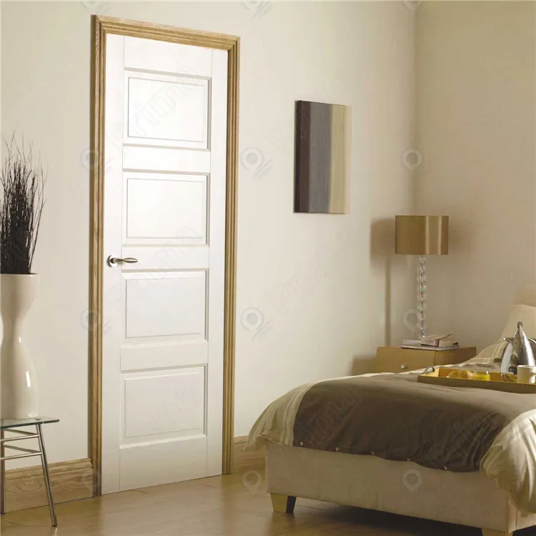 Prima Traditional MDF Solid Wood Doors Top Quality Melamine Door Interior Soundproof for Residential