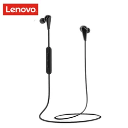 Original Lenovo HE01 Wireless Headphone Sports Earbuds Noise Cancelling Headsets hearing aid In-ear Neckband Earphones