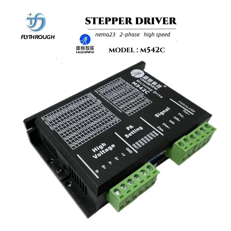 Драйвер контроллера шагового двигателя flhrough высокоскоростной Leadshine M542C TB6600