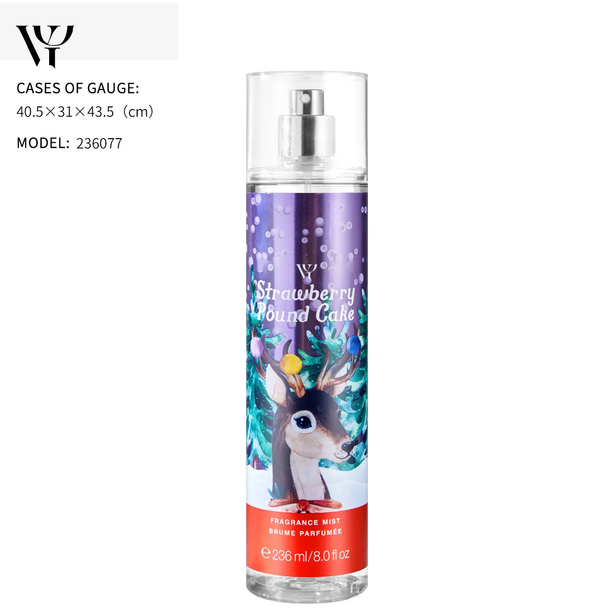 Christmas China Cheap Mist Spray Sweet Romance Attractive 236Ml Sweet Smelling Lady Perfume