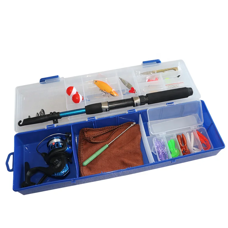 2023 CTO Hot sale vara de pesca children bait fishing rod 1.8 m set Rod And Reel Combo Kit fishing combo for fishing