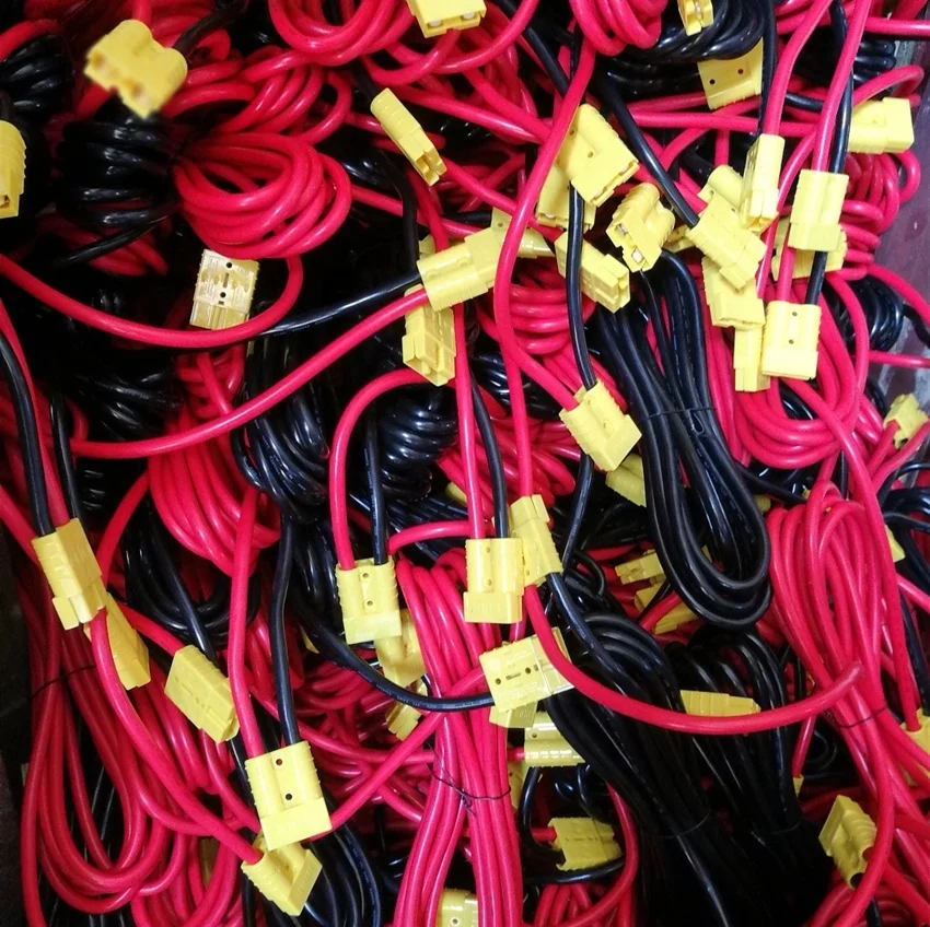 High quality AWG6 car battery connect cable with SC16-6 crimp