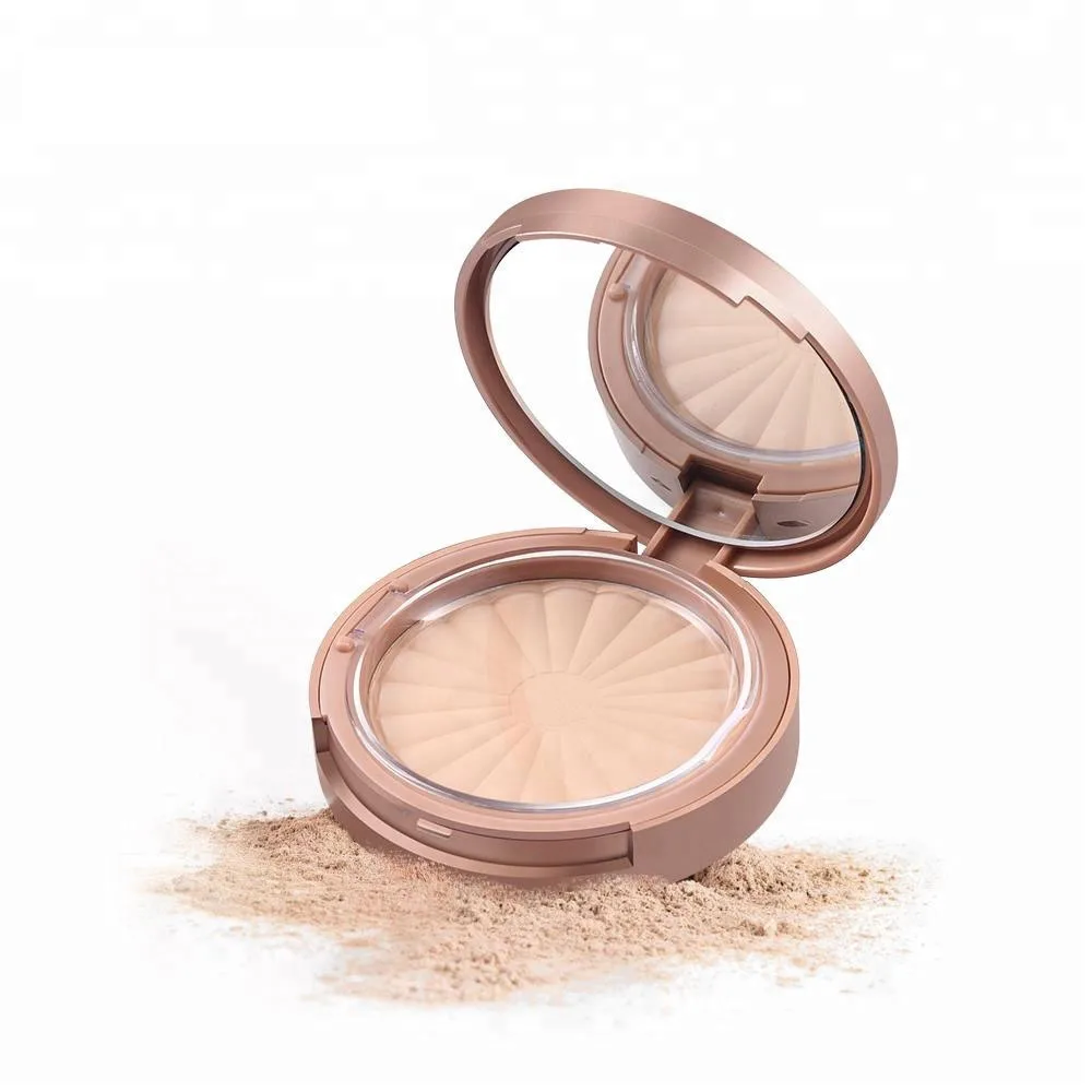 Private Label Makeup Cosmetic Pressed Powder Foundation Organic Foundation Powder