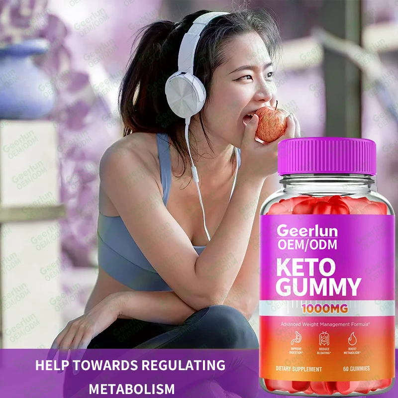 OEM High Quality Weight Loss Supplement Fat Burning Supplement Help Improve Concentration Keto Slim Gummies