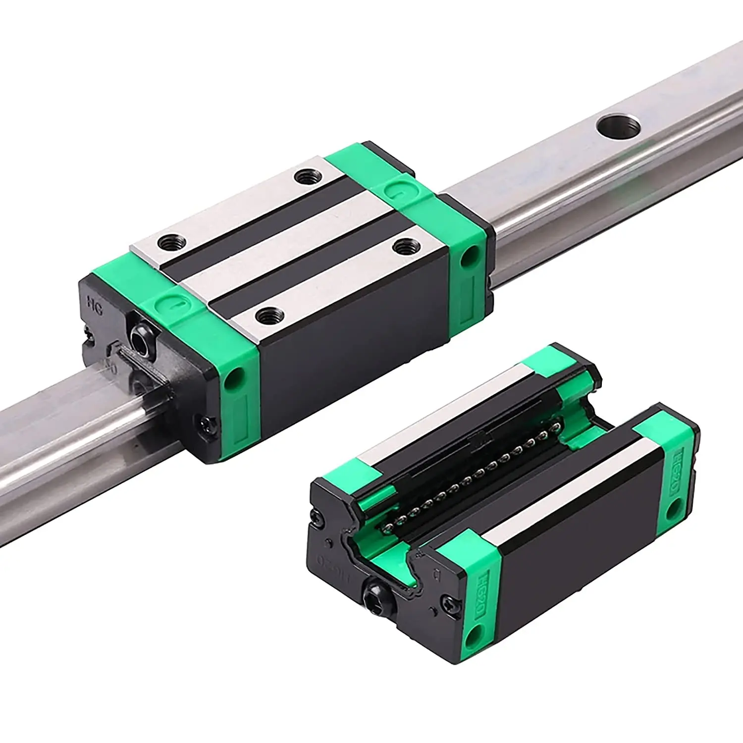 DIY CNC Routers Lathes Mills linear slide block linear guide hgh20ca HGH-20-CA-Z0-H replace hiwin hgh20