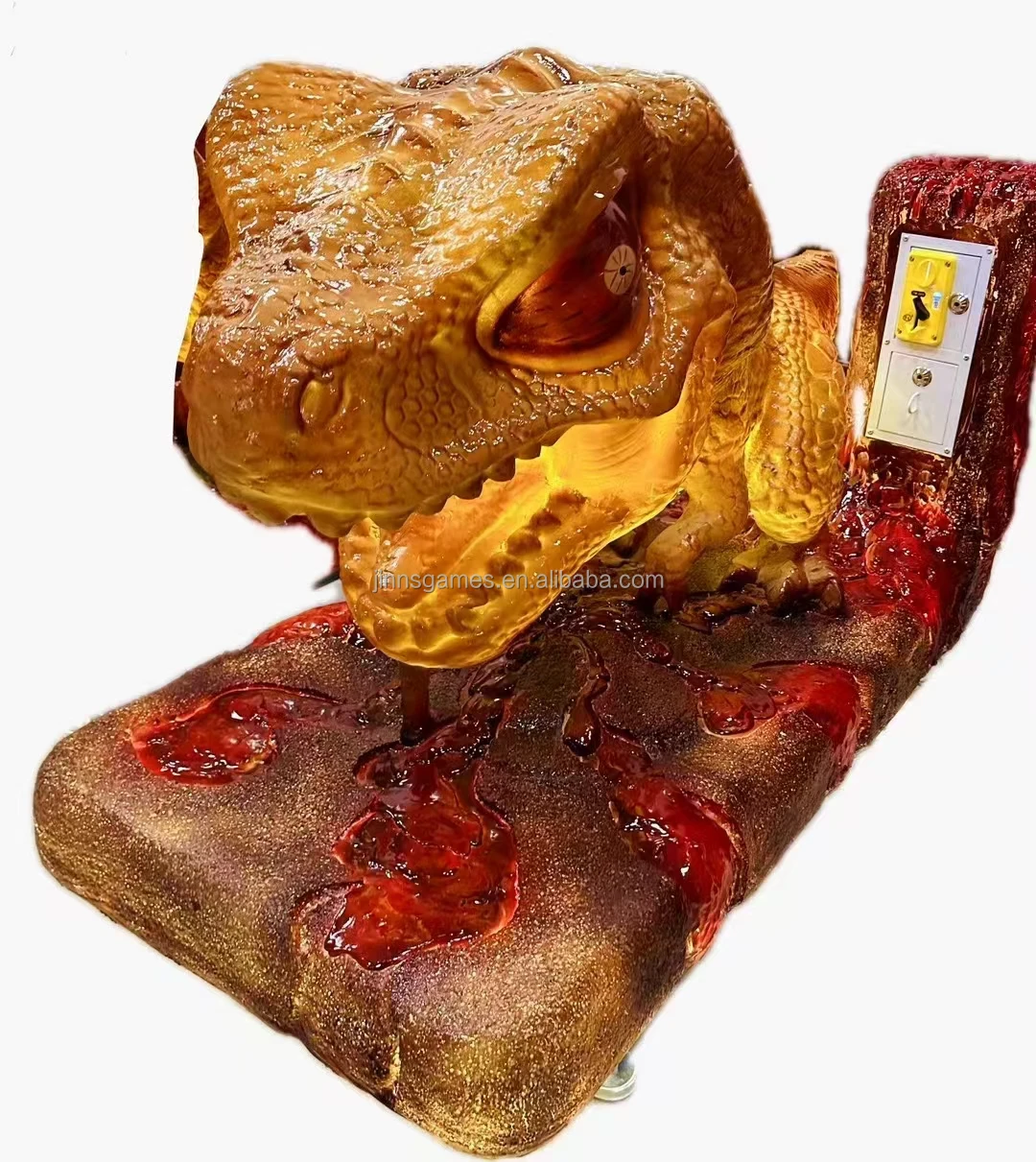 Coin Operated Machine Game Amusement Park Kids Game Machine Dinosaur Electric Swing Ride Kiddie Rides For amusement game center
