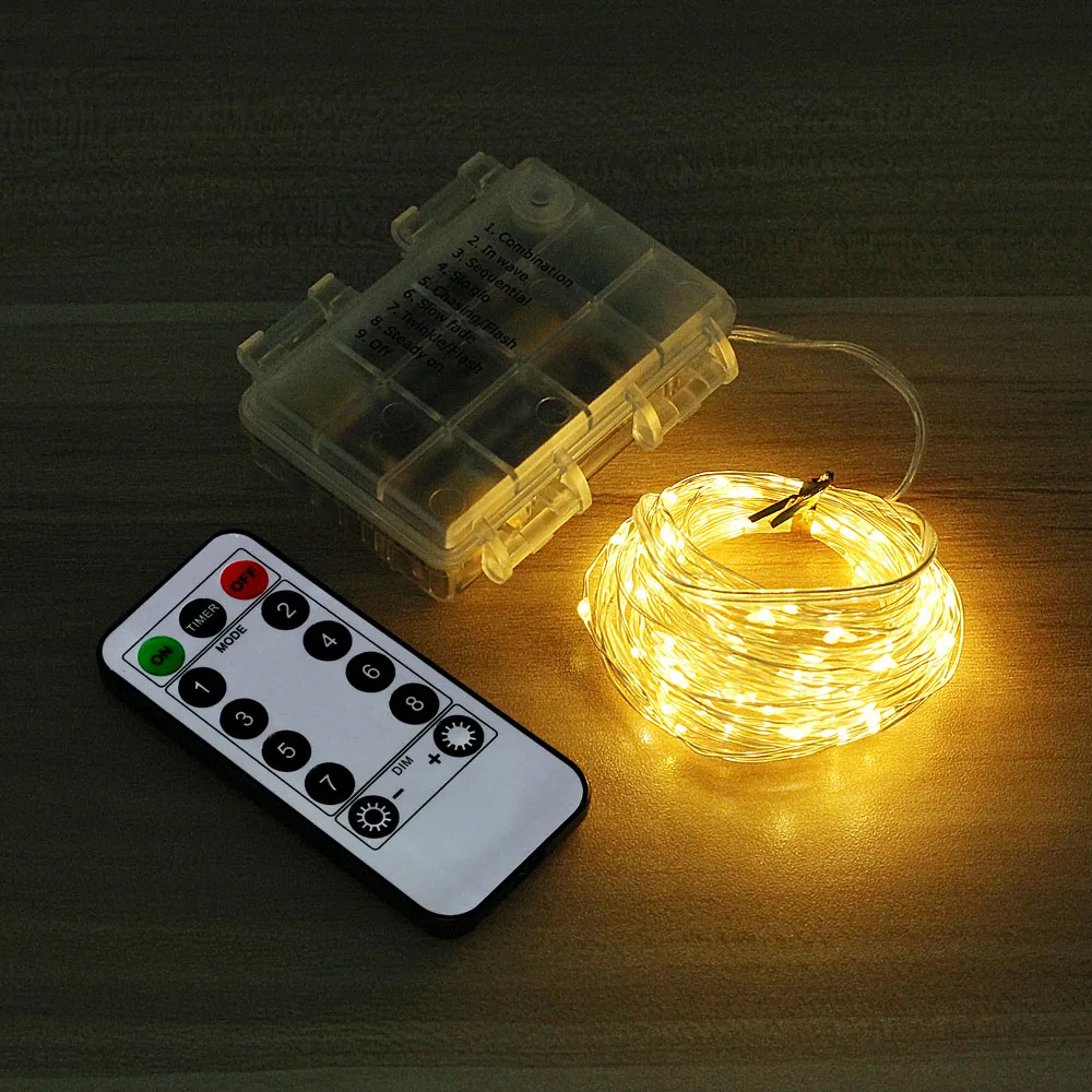 Twinkly Christmas Tree Lights Controller 12m Remote Control Luces Led Christmas Light Decoration String Holiday Lighting