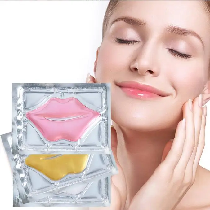 Custom Brand Collagen Lip Mask Hydrating Moisturizing Gel Patch Lip Masks Lip Care Labial Enhancer Pads Patches