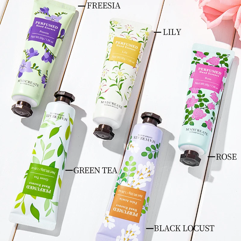 
Wholesale Mini Winter Travel Bodycology Protecting Natural Organic Whitening Moisturizing Nourishing Perfume Fruit Hand Cream 