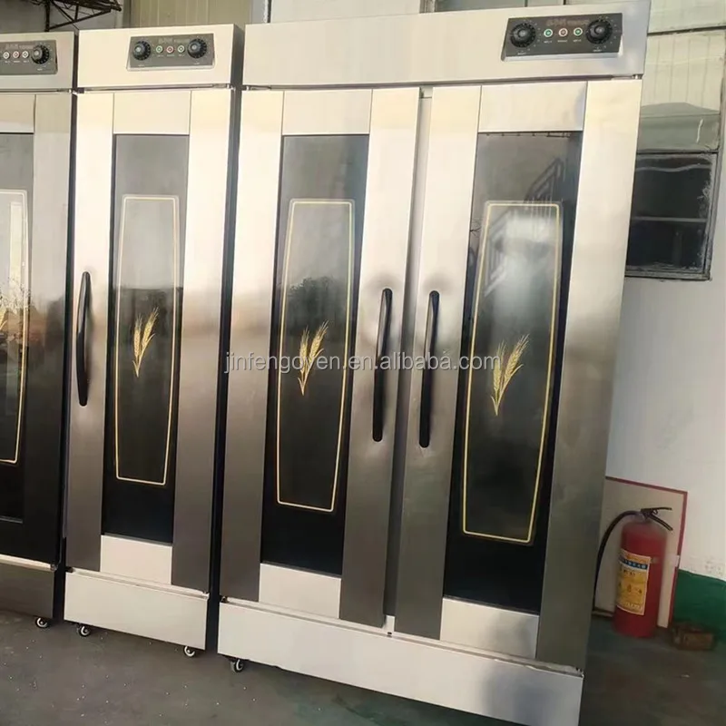 Bakery 16 trays dough proofer machine bread bakery proofer with water tank