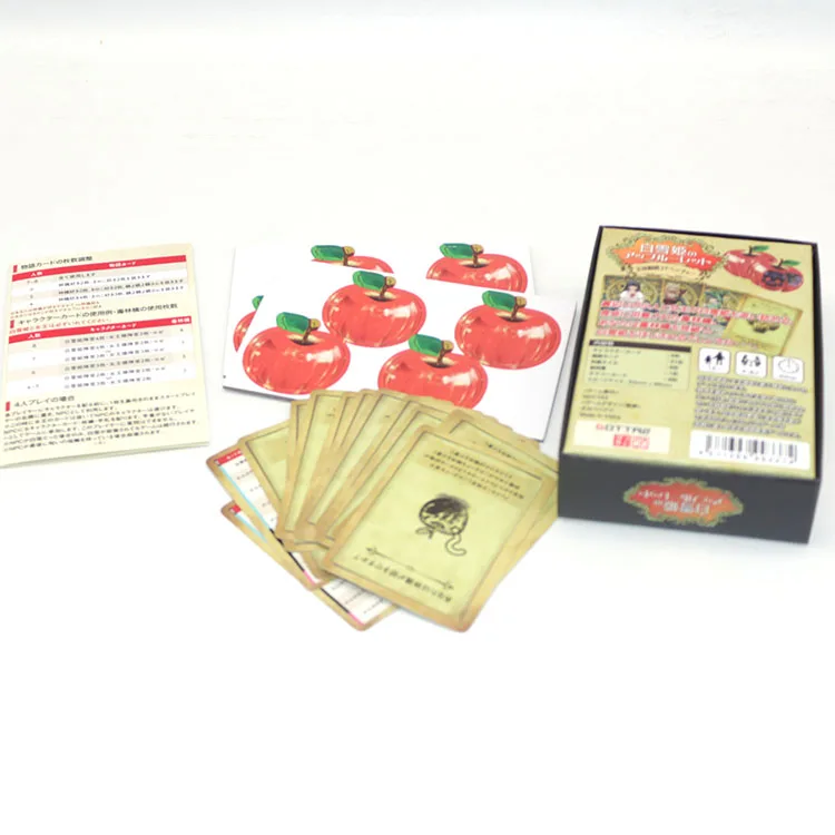 Wholesale Custom Factory Educational Paper Funny Classic Four In Line Chess Intellectual fish Token Playing Cards Wholesale