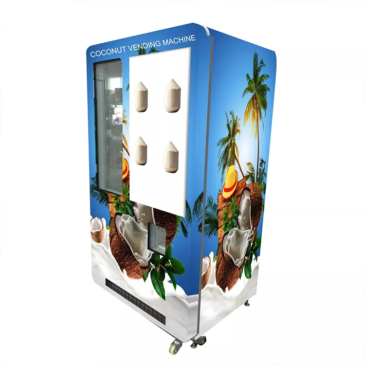 fresh coconut juice vending machine automatic multifunctional smart touch screen vending machine