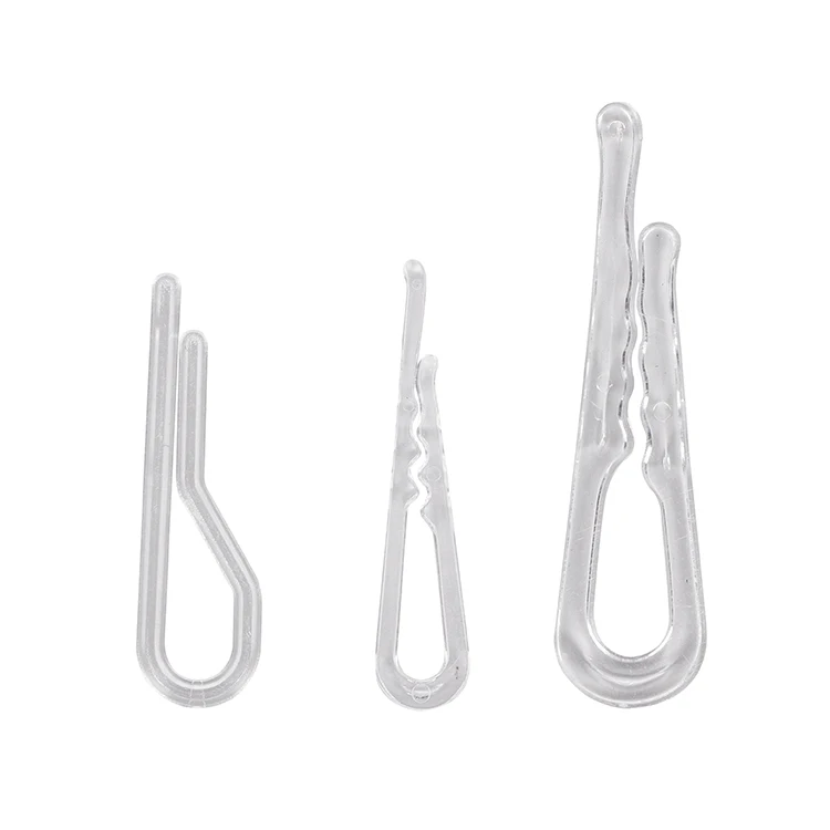 
Top selling clear plastic shirt packaging clip for clothing garment accessories shirt clips 