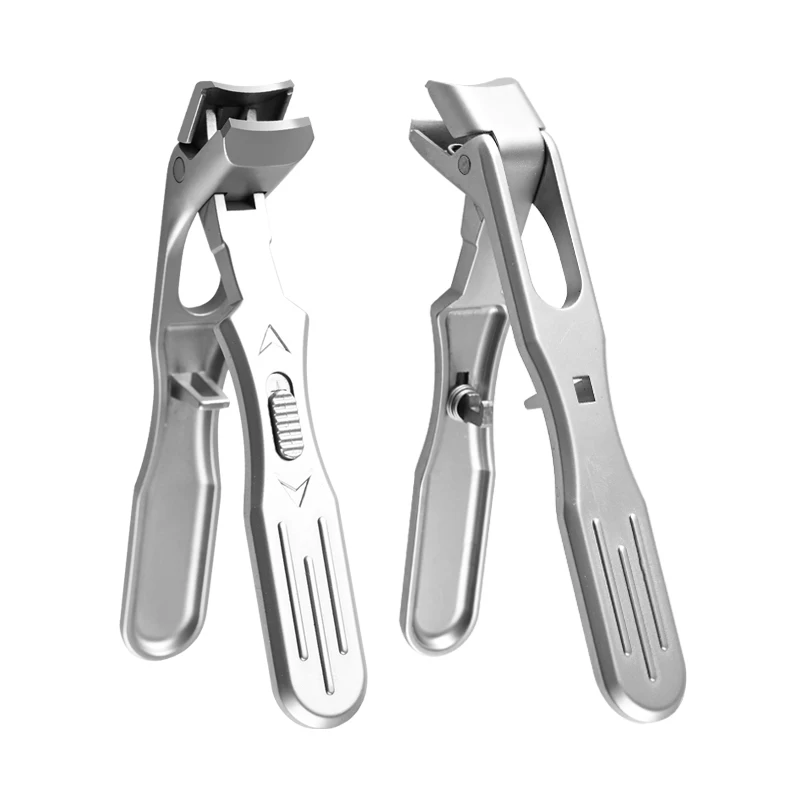 Hot selling new stainless steel nail clippers wide jaw nail cutters for thick nails and elderly toenails Manicure tool