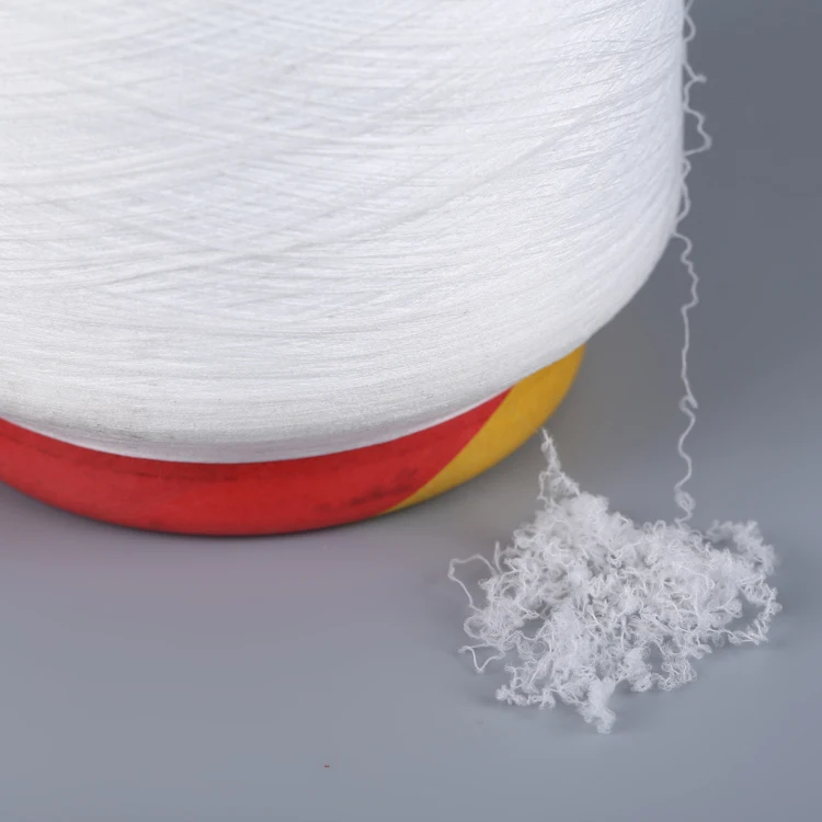 Grade AA  Hot Selling 100% Nylon Raw white Dty Yarn 78d/24f for seamless