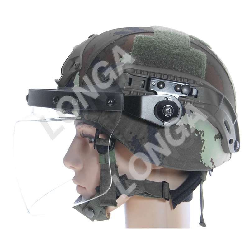 Multifunctional police military ballistic bulletproof helmets