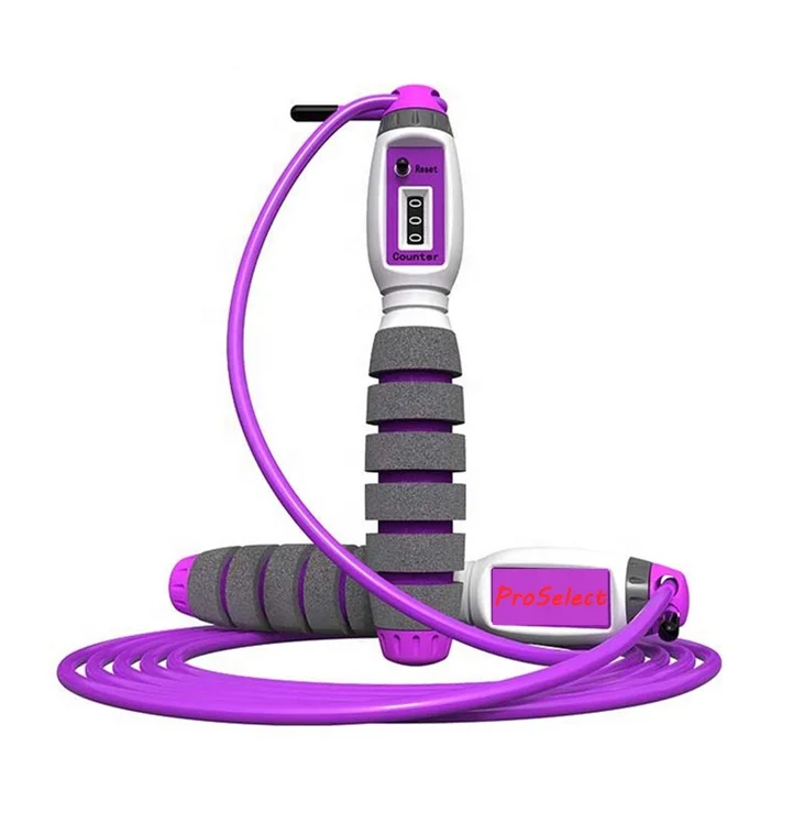 2021 ProSelect Premium 3 Meters PVC Wire Cordless Ball Set Electronic Counter Smart JUMP ROPE