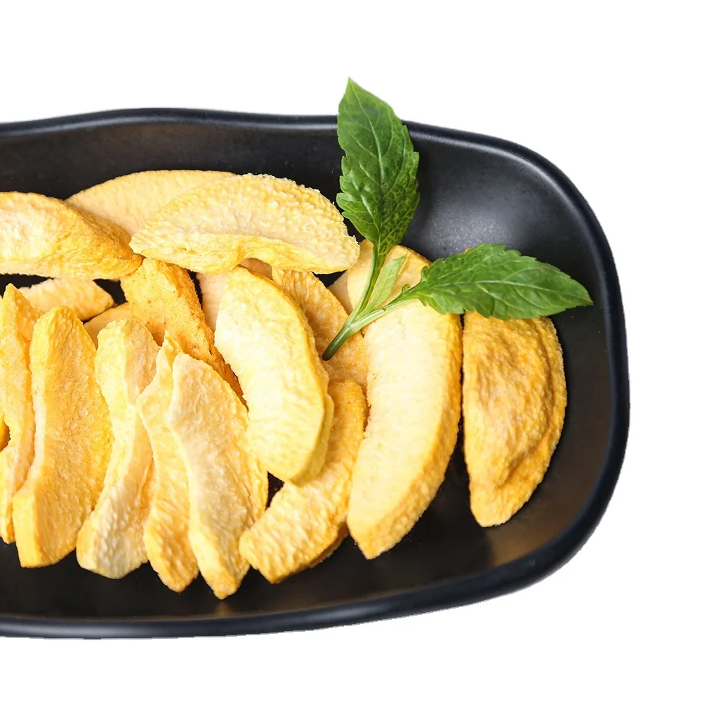 Hot Selling Freeze-dried Products Freeze-dried Snacks Freeze Dried Yellow Peach Slice